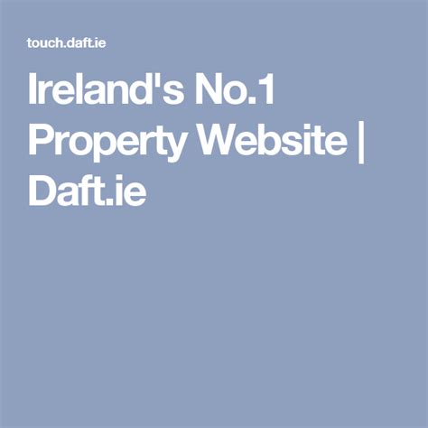 Search Irelands No. 1 Property Website 